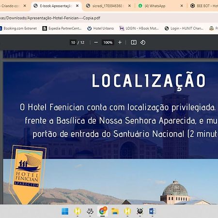 Hotel Faenician Aparecida  Eksteriør billede