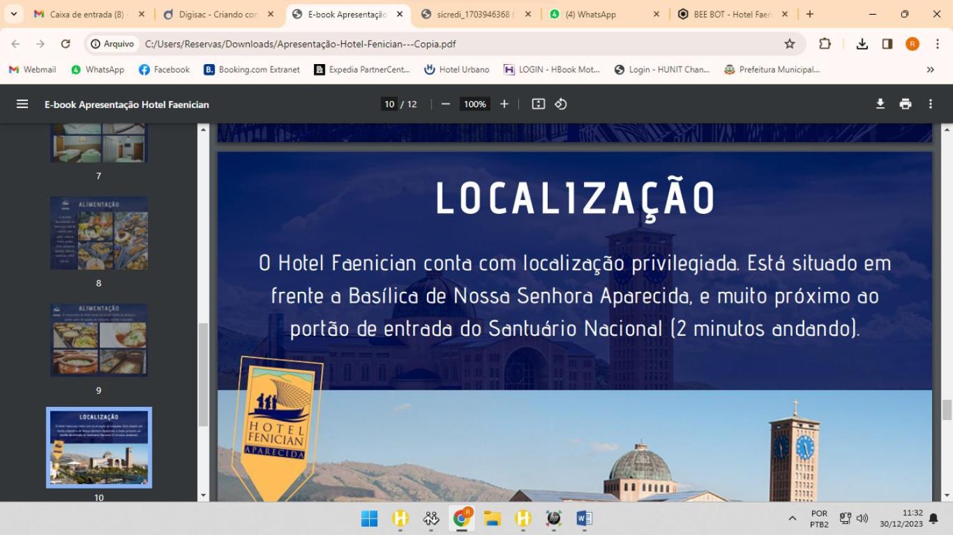 Hotel Faenician Aparecida  Eksteriør billede